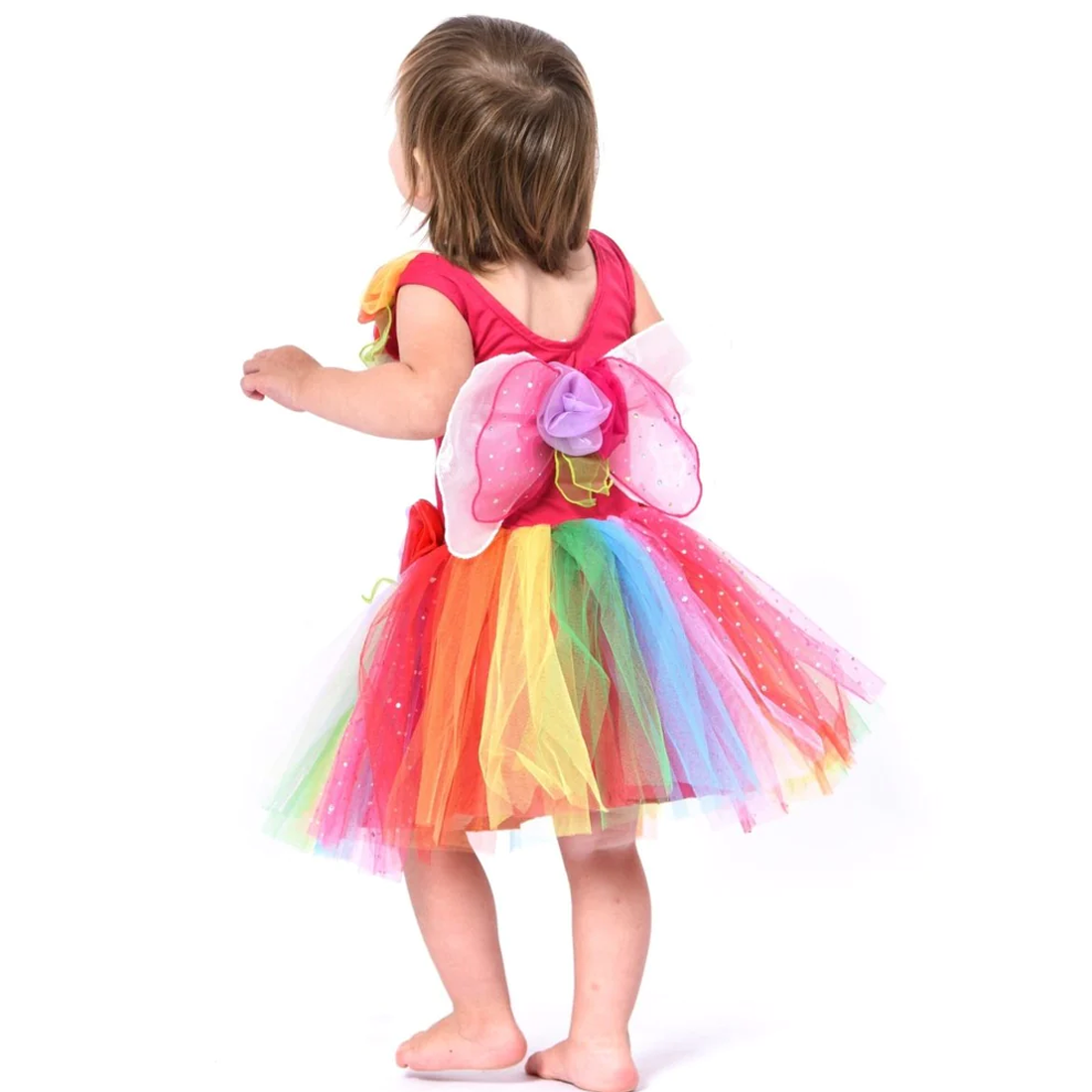 Rainbow Toddler Fairy Dress