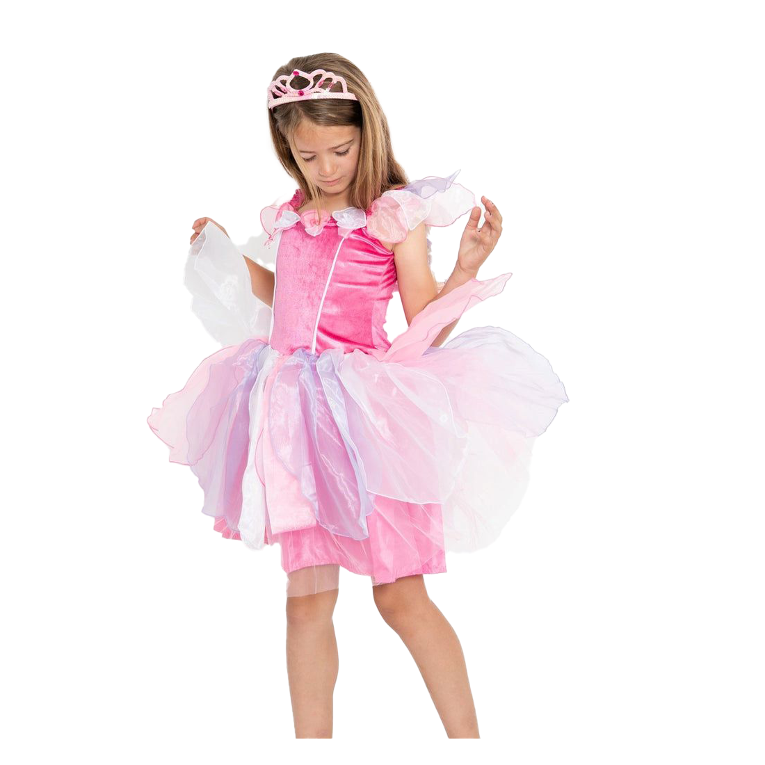 Girls Sky Pink Fairy Dress