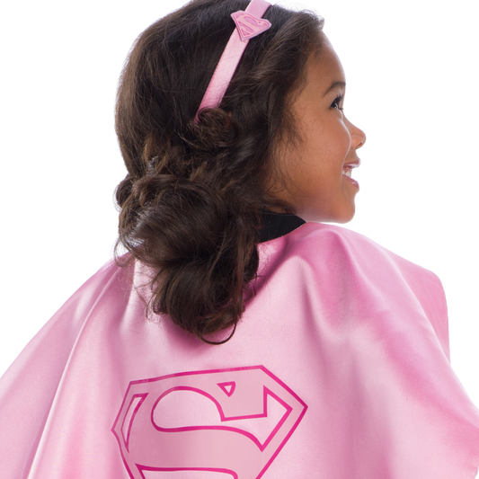 Supergirl DC Pink Cape Set