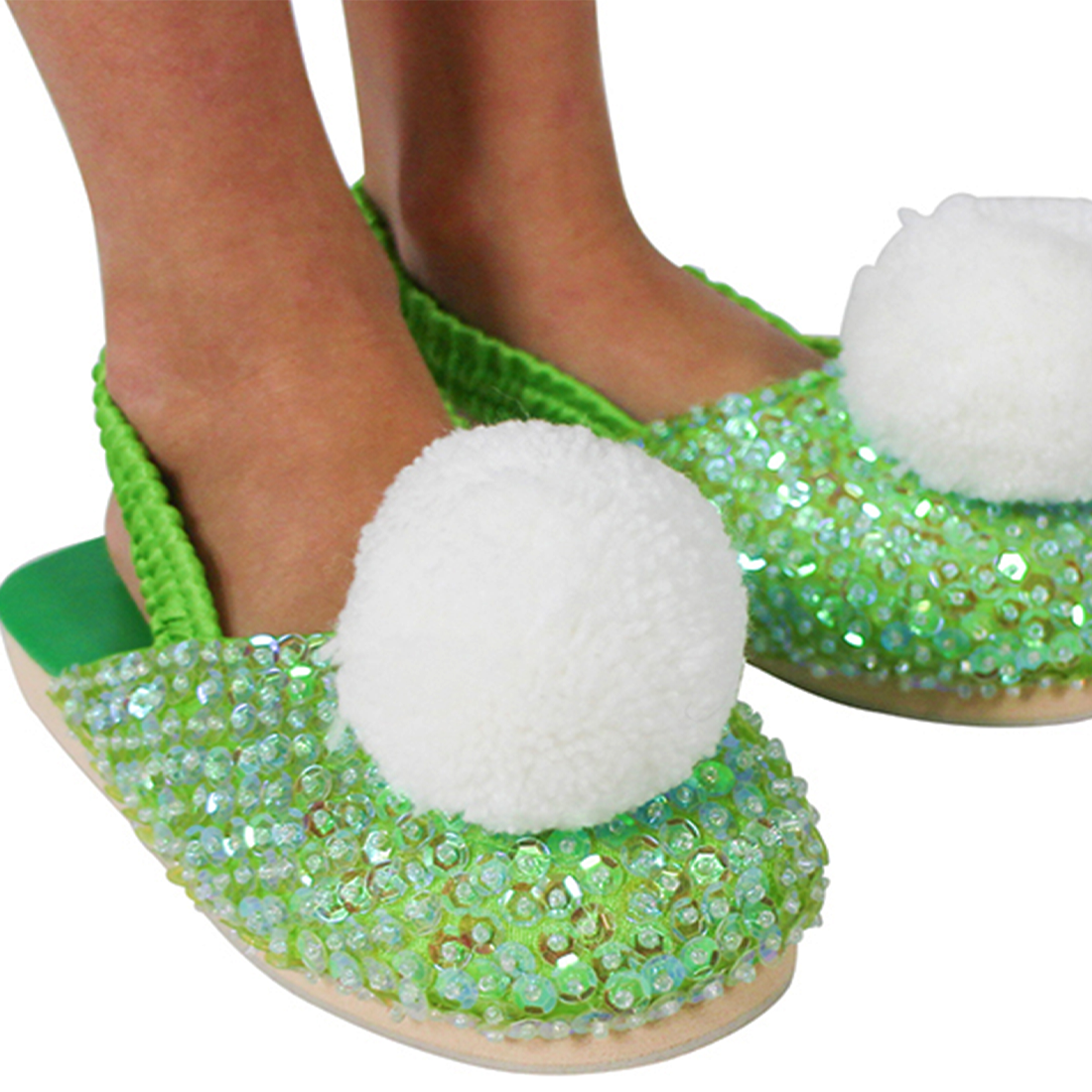 Tinker Bell Inspired Child Costume Shoes