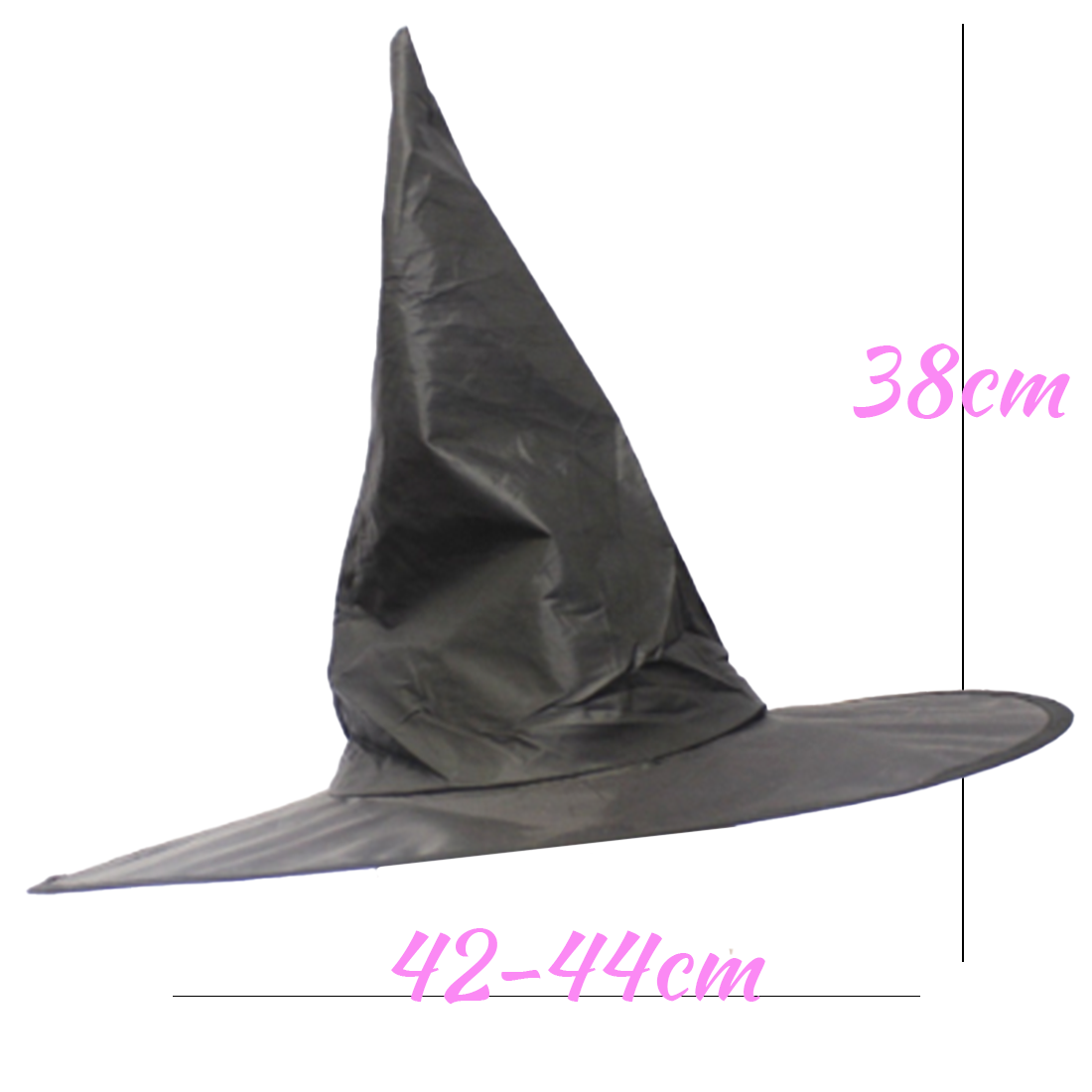 Traditional Black Witches Hat