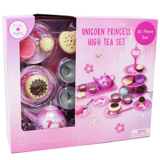 Unicorn Princess High Tea Set